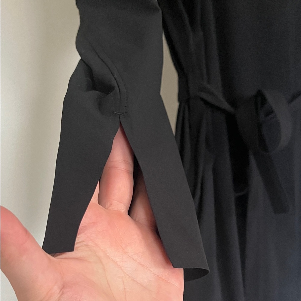 EUC | L | Athleta Classic Black Long Sleeve Dress - Picture 5 of 8